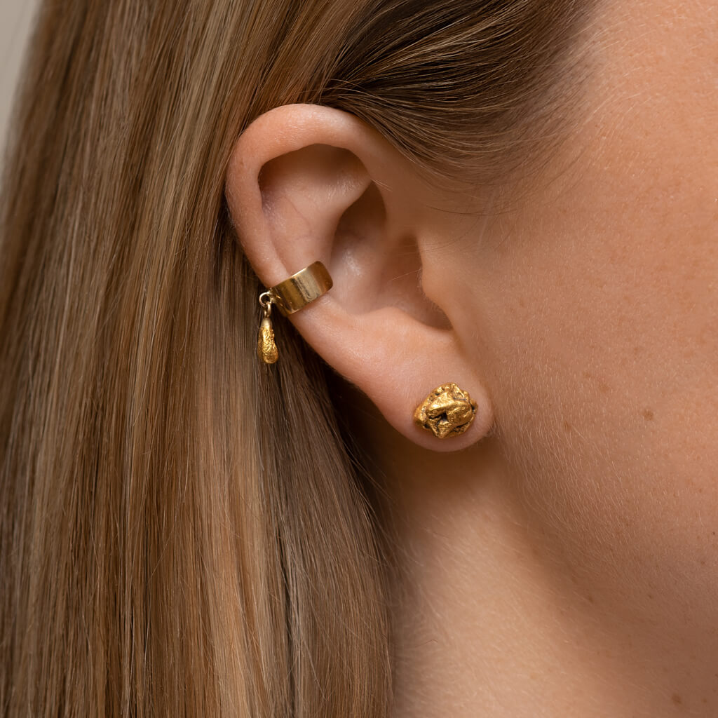 Gold Earth Studs